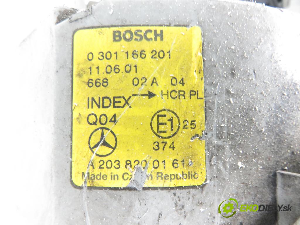 MERCEDES-BENZ KLASA C T-Model (S203) KOMBI 2002 105,00 C 220 CDI (203.206) - OM 611.962 2148,00 Svetlo LP 0301166201 ; 2038200161