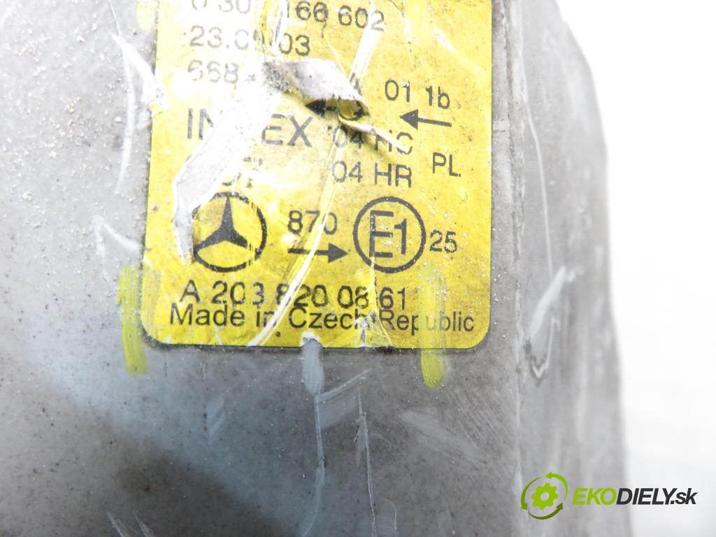 MERCEDES-BENZ KLASA C T-Model (S203) KOMBI 2002 105,00 C 220 CDI (203.206) - OM 611.962 2148,00 Svetlo PP 0301166602 ; 2038200861