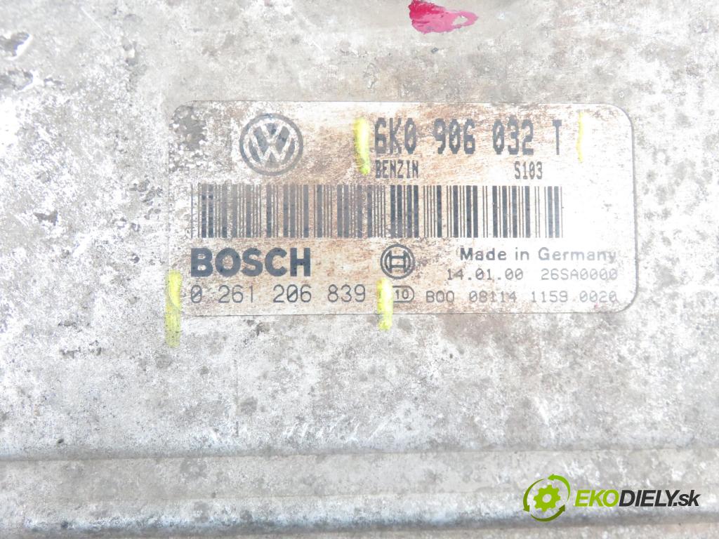 VW POLO CLASSIC (6V2) SEDAN 2000 44,00 60 1.4 - ANW 1390,00 řídící jednotka motora 6K0906032T ; 0261206839