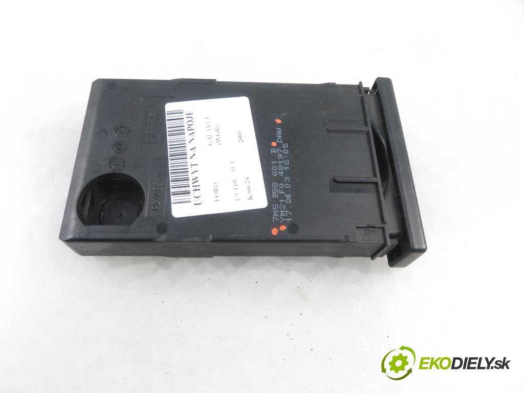 FORD GALAXY (WGR) VAN 2003 96,00 1.9 TDI PD 130 - ASZ 1896,00 Držiak na nápoje 7M5858601B ; YM21F048197DAW (Úchyty, držiaky na nápoje)