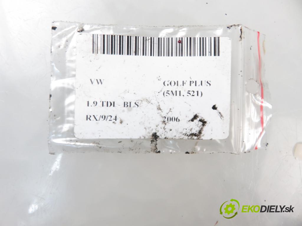 VW GOLF PLUS (5M1, 521) MINIVAN 2006 77,00 1.9 TDI - BLS 1896,00 Rúra intercoolera turba 3C0145832C