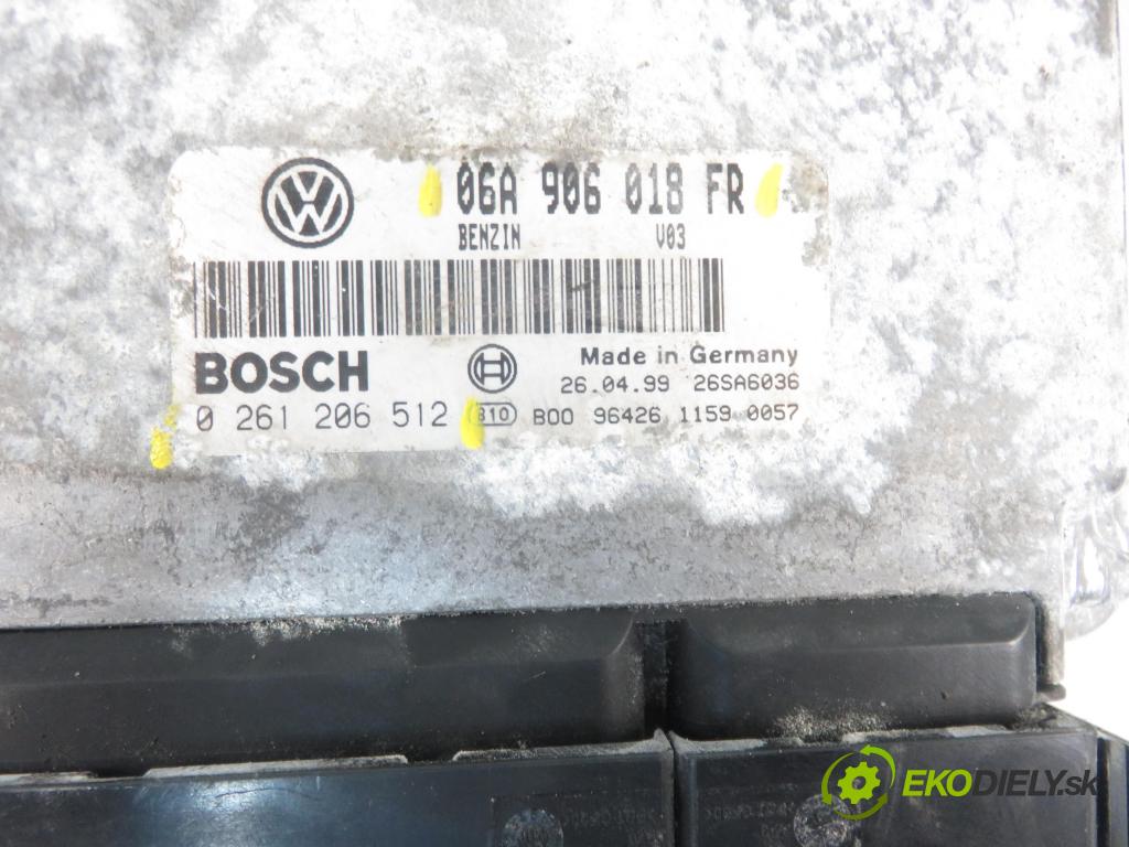 SEAT TOLEDO II (1M2) SEDAN 2000 92,00 1.8 20V - APG 1781,00 řídící jednotka motora 06A906018FR ; 0261206512