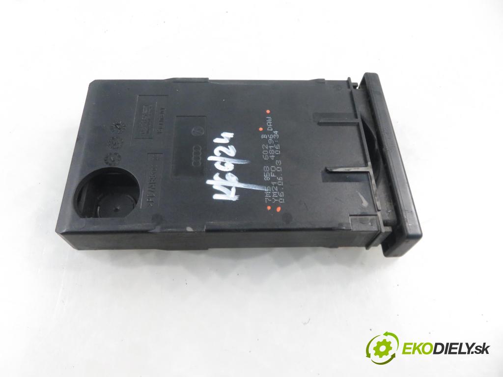 FORD GALAXY (WGR) VAN 2003 96,00 1.9 TDI PD 130 - ASZ 1896,00 Držiak na nápoje 7M5858602B ; YM21F048196DAW (Úchyty, držiaky na nápoje)