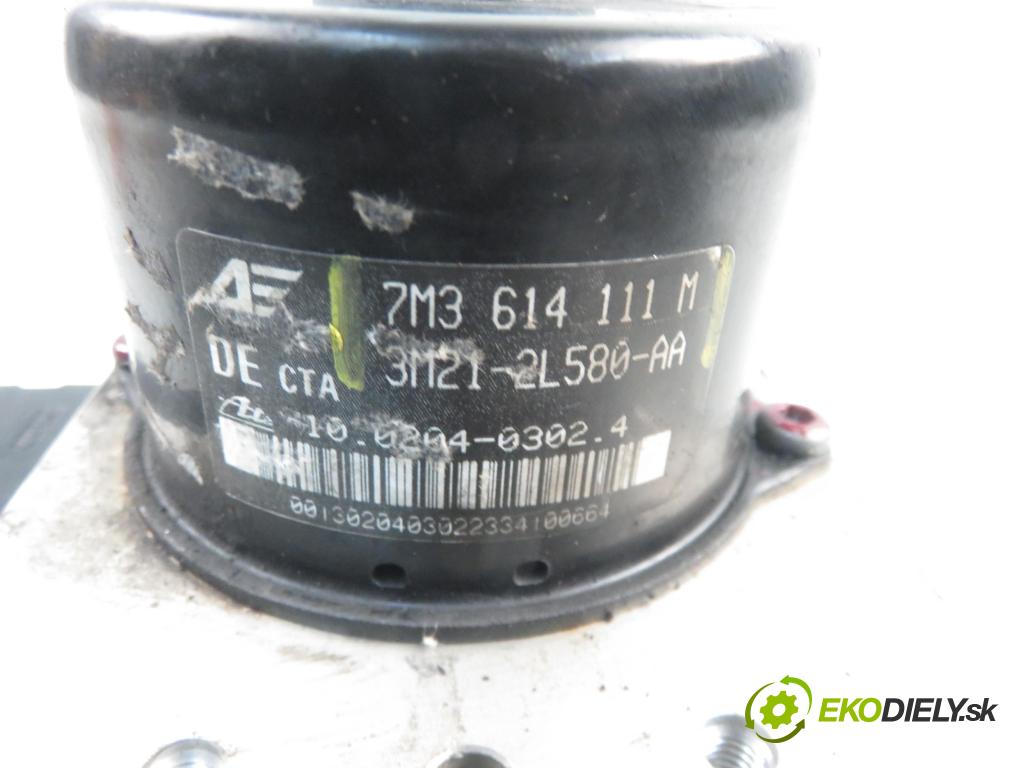 FORD GALAXY (WGR) VAN 2004 85,00 1.9 TDI PD 115 - AUY 1896,00 Pumpa ABS 7M3614111M ; 7M3907379E ; 3M212L580AA (Pumpy ABS)