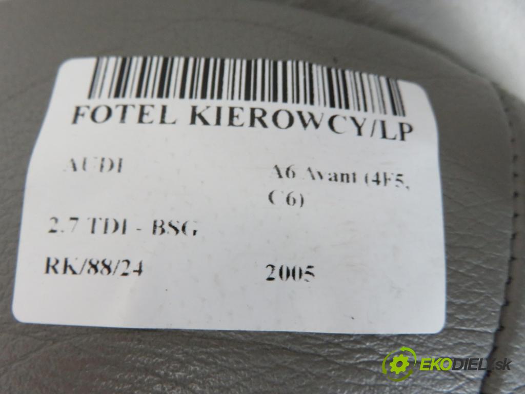 AUDI A6 Avant (4F5, C6) KOMBI 2005 120,00 2.7 TDI - BSG 2698,00 Sedadlo šoféri