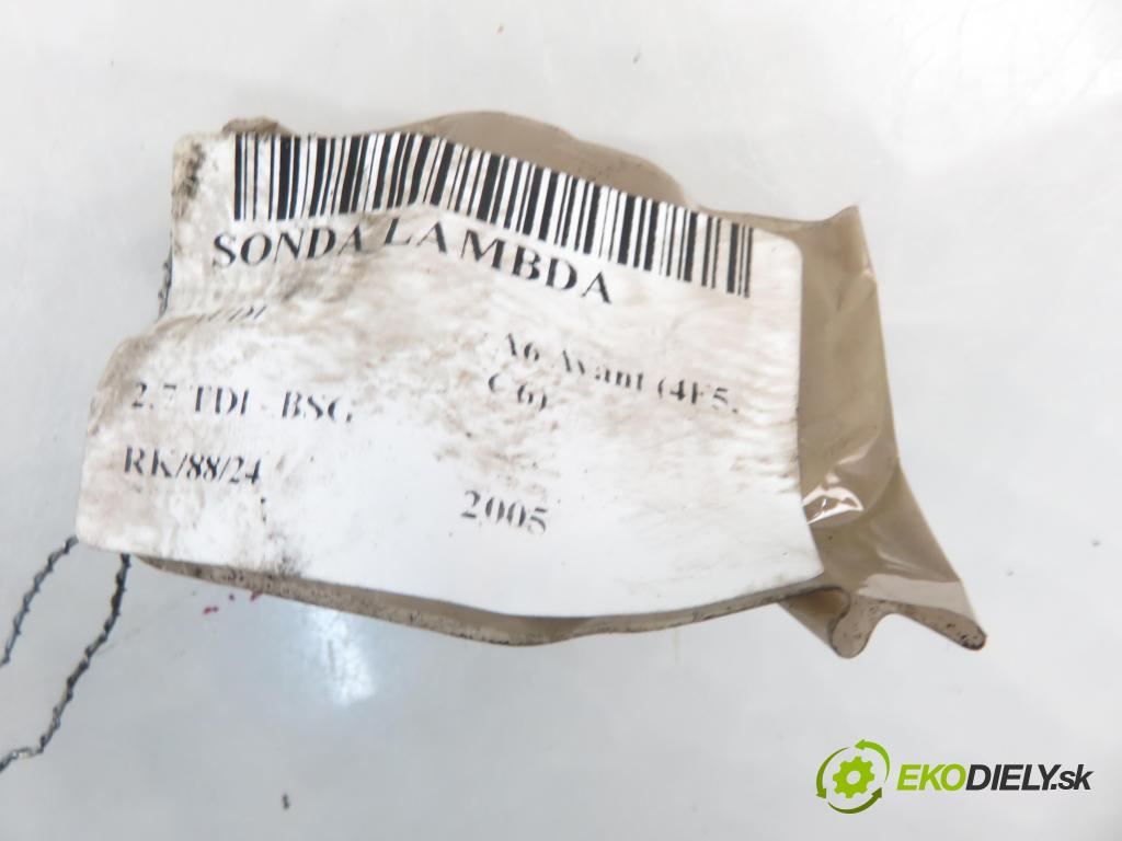 AUDI A6 Avant (4F5, C6) KOMBI 2005 120,00 2.7 TDI - BSG 2698,00 sonda lambda 0281004012 ; 057905262 (Lambda sondy)