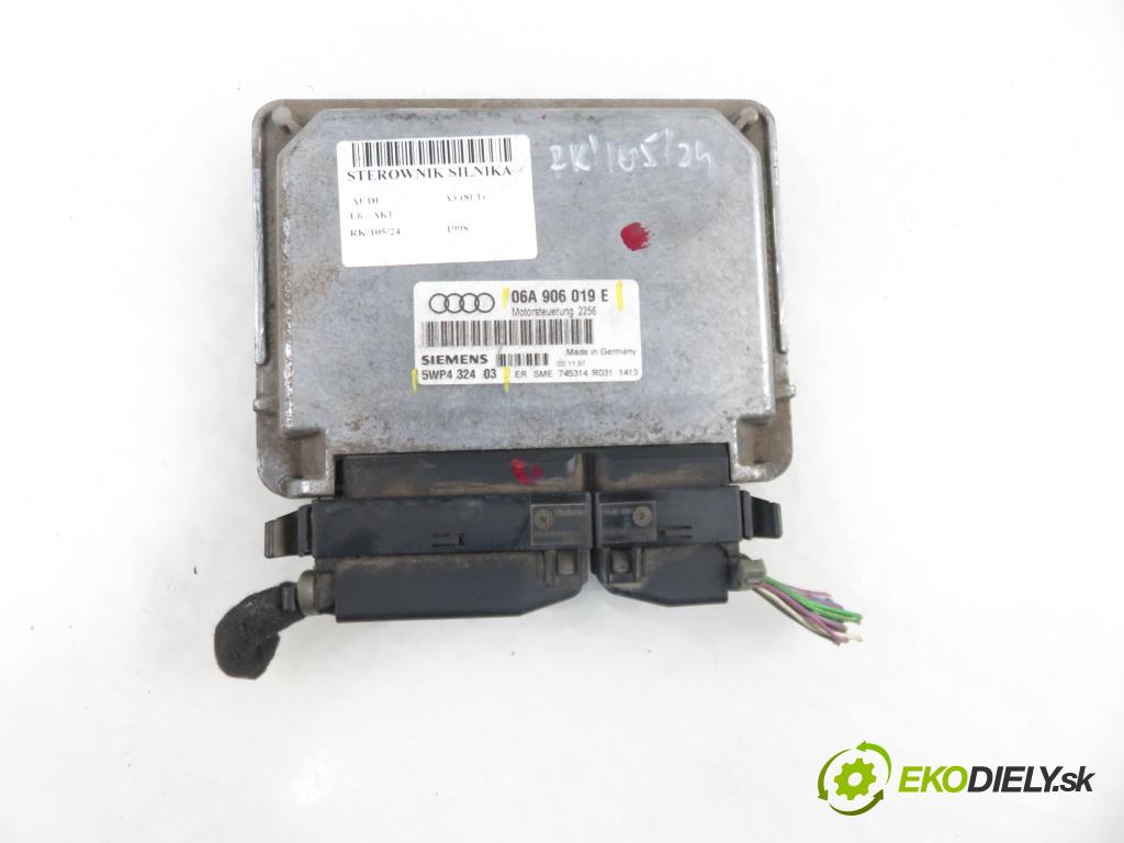 AUDI A3 (8L1) HB 1998 74,00 1.6 - AKL 1595,00 řídící jednotka motora 06A906019E ; 5WP432403