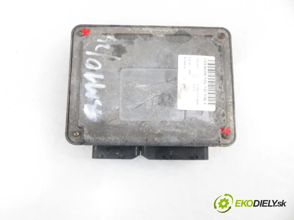 SKODA FABIA I Combi (6Y5) KOMBI 2003 55,00 1.4 16V - BBY 1390,00 řídící jednotka motora 036906034ET ; IAW4MVET
