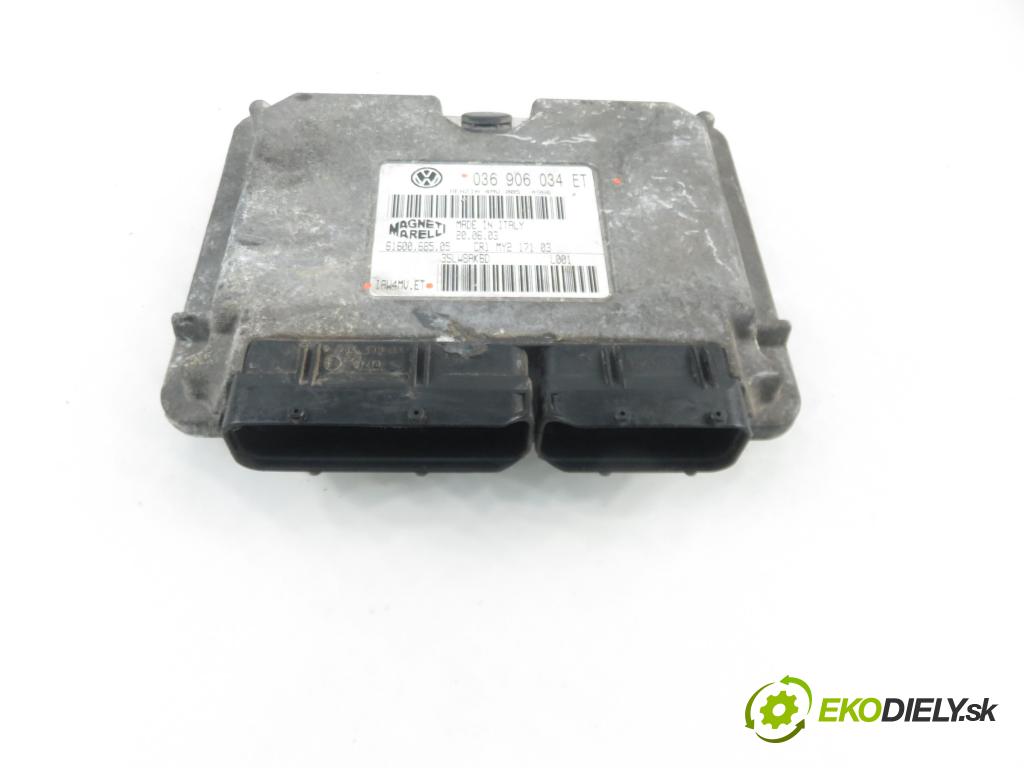 SKODA FABIA I Combi (6Y5) KOMBI 2003 55,00 1.4 16V - BBY 1390,00 řídící jednotka motora 036906034ET ; IAW4MVET
