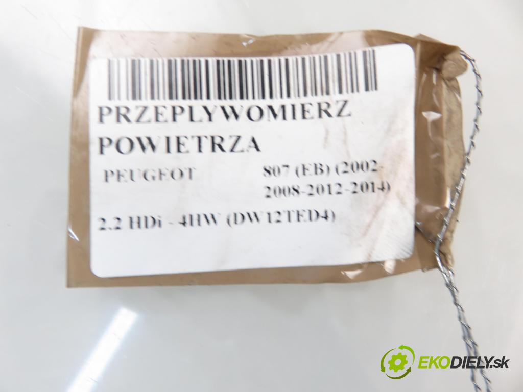 PEUGEOT 807 (EB_) MINIVAN 2006 94,00 2.2 HDi - 4HW (DW12TED4) 2179,00 váha vzduchu vzduchu 5WK9628Z