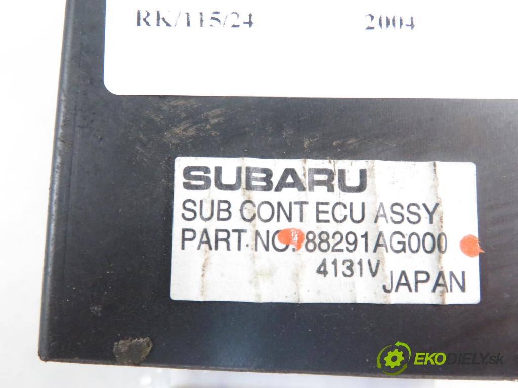 SUBARU OUTBACK (BL, BP) KOMBI 2004 180,00 3.0 H6 AWD 245 - EZ30 3000,00 MODUL komfortu 88291AG000