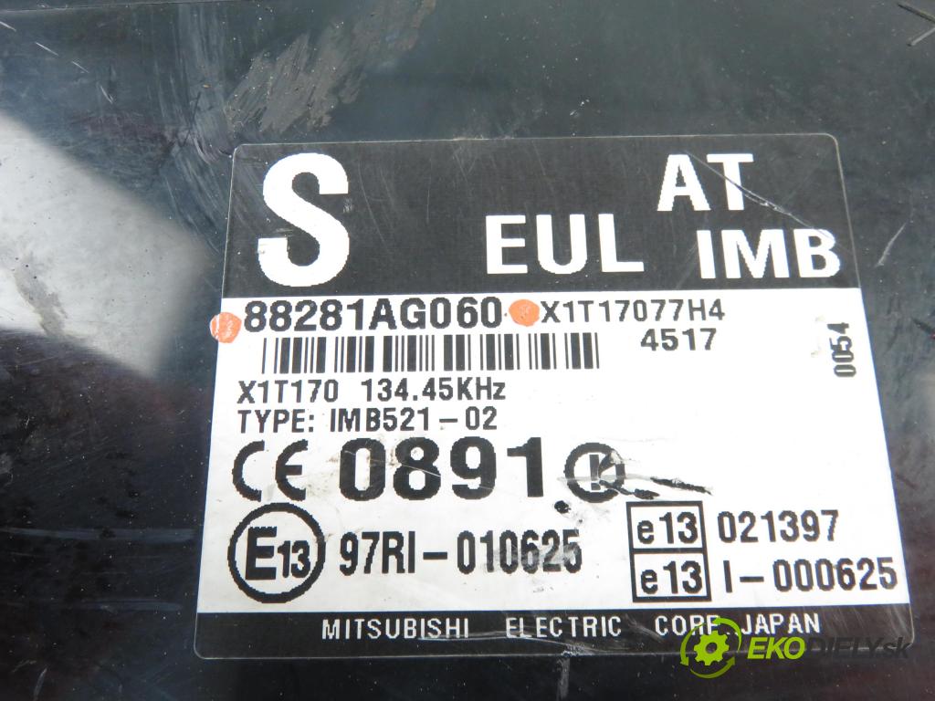 SUBARU OUTBACK (BL, BP) KOMBI 2004 180,00 3.0 H6 AWD 245 - EZ30 3000,00 řídící jednotka převodovky 88281AG060