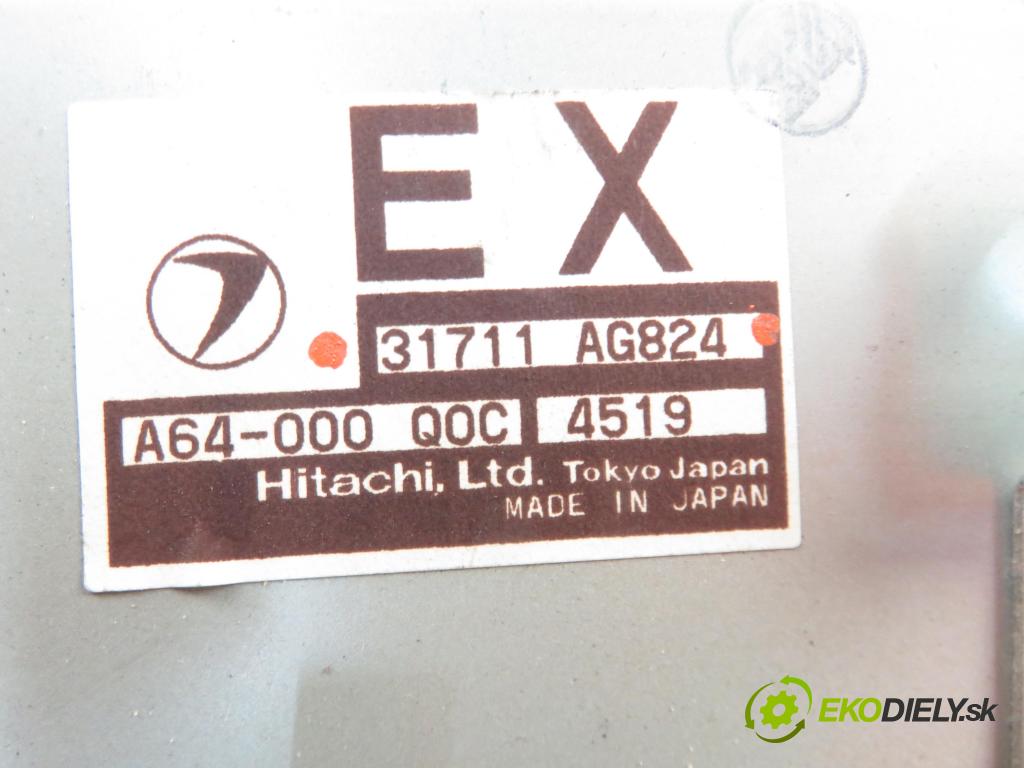 SUBARU OUTBACK (BL, BP) KOMBI 2004 180,00 3.0 H6 AWD 245 - EZ30 3000,00 řídící jednotka motora 31711AG824
