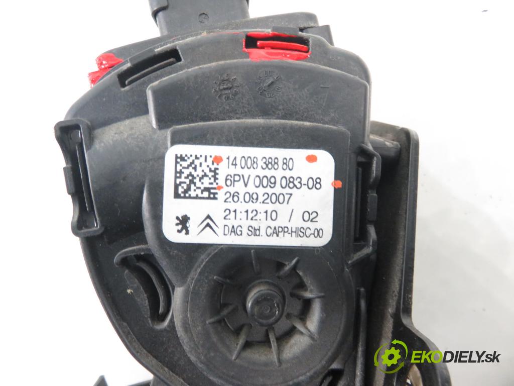 FIAT ULYSSE (179_) MINIVAN 2007 100,00 2.0 D Multijet - RHR 1997,00 Potenciometer plynového pedálu 1400838880 ; 6pv00908308 (Pedále)