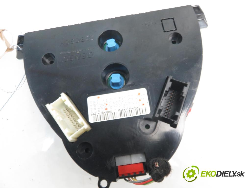FIAT ULYSSE (179_) MINIVAN 2007 100,00 2.0 D Multijet - RHR 1997,00 Panel kúrenia KLIMATRONIK 14011591ZD ; F011500073 ; A83014200