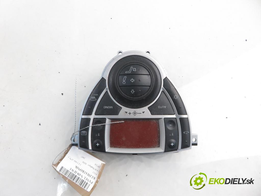 FIAT ULYSSE (179_) MINIVAN 2007 100,00 2.0 D Multijet - RHR 1997,00 Panel kúrenia KLIMATRONIK 14011591ZD ; F011500073 ; A83014200