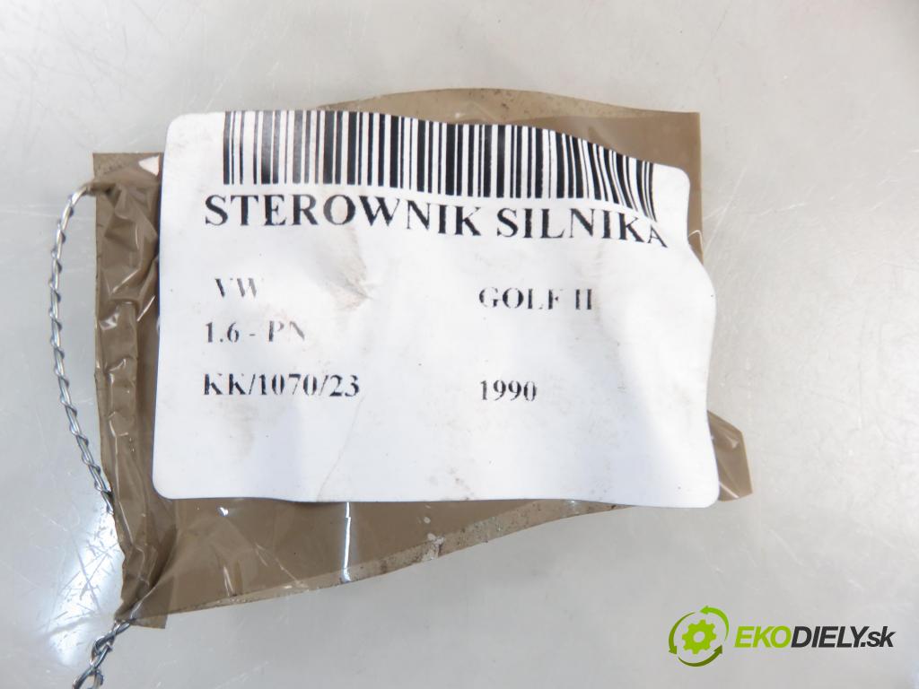 VW GOLF II (19E, 1G1) HB 1990 51,00 1.6 - PN 1595,00 řídící jednotka motora 0285007061 ; 893907883b