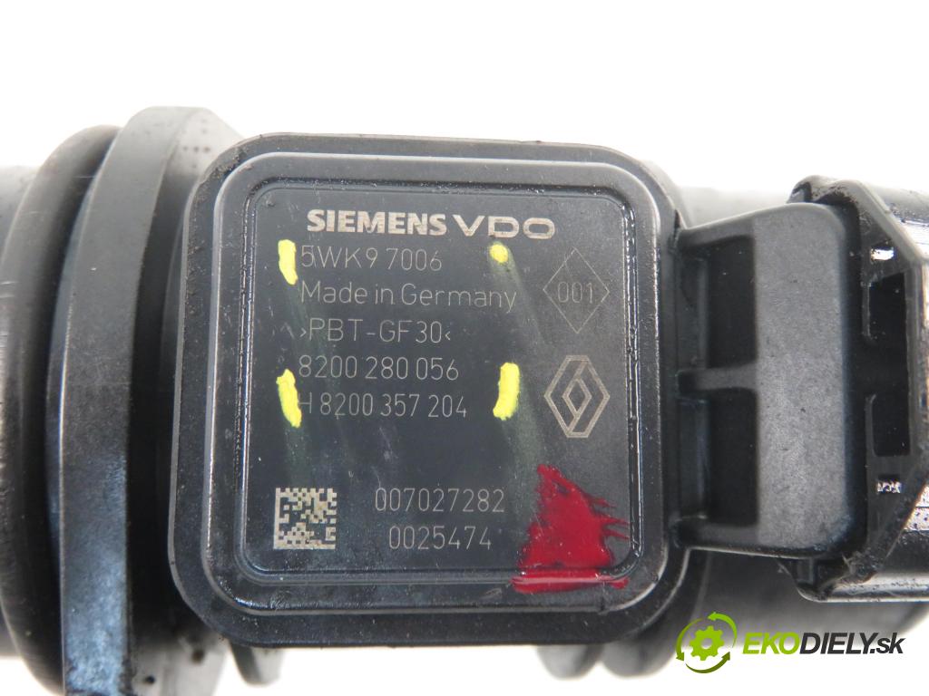 RENAULT THALIA I (LB0/1/2_) SEDAN 2007 50,00 1.5 dCi 68 - K9K 714 1461,00 váha vzduchu vzduchu 8200280056 ; 8200357204 ; 5WK97006