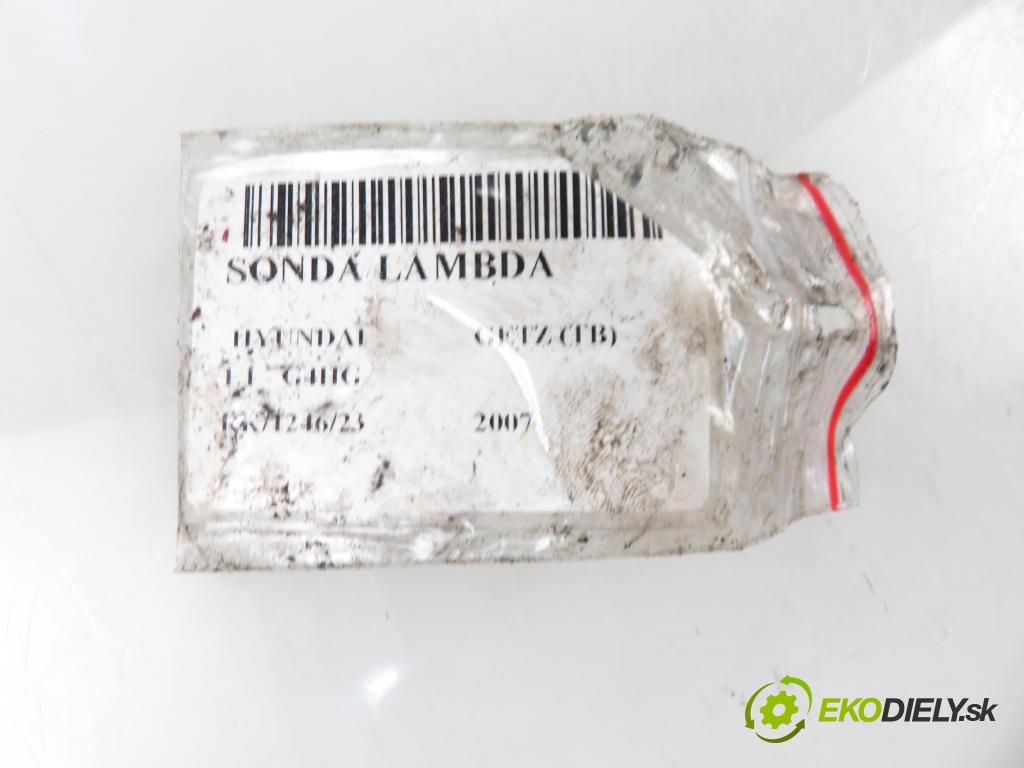 HYUNDAI GETZ (TB) HB 2007 49,00 1.1 SOHC 12V 67 - G4HG 1086,00 sonda lambda 0350931009 ; 3921002900 (Lambda sondy)