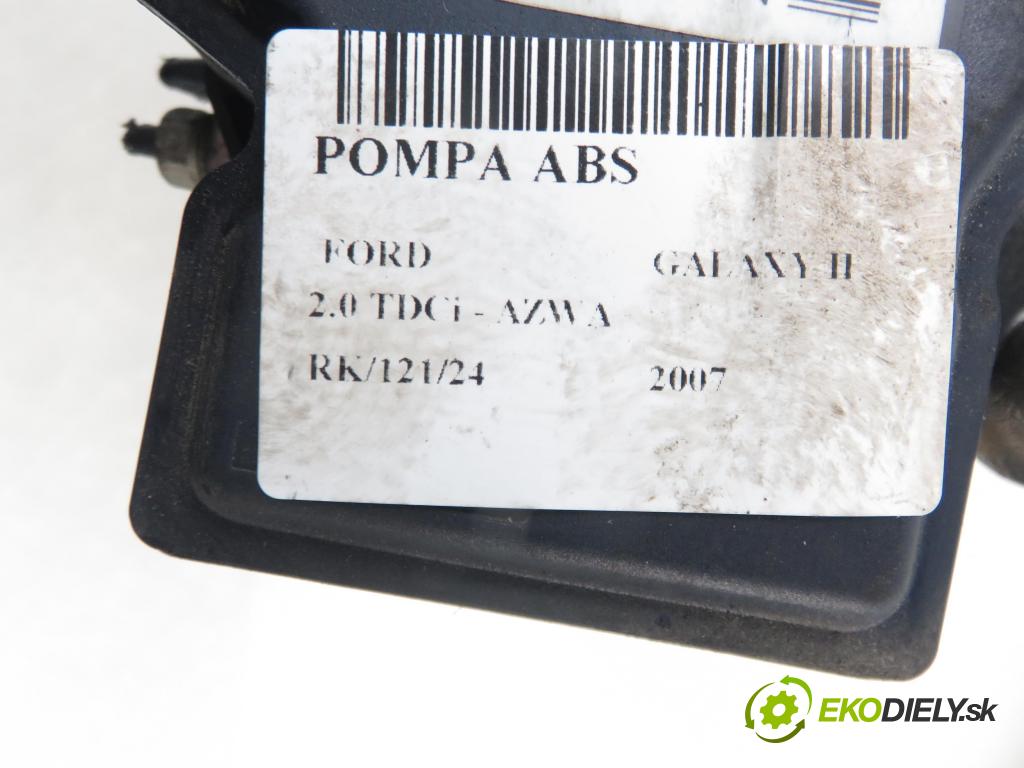 FORD GALAXY (WA6) MINIVAN 2007 96,00 2.0 TDCi - AZWA 1997,00 Pumpa ABS 6G912C405AK (Pumpy ABS)