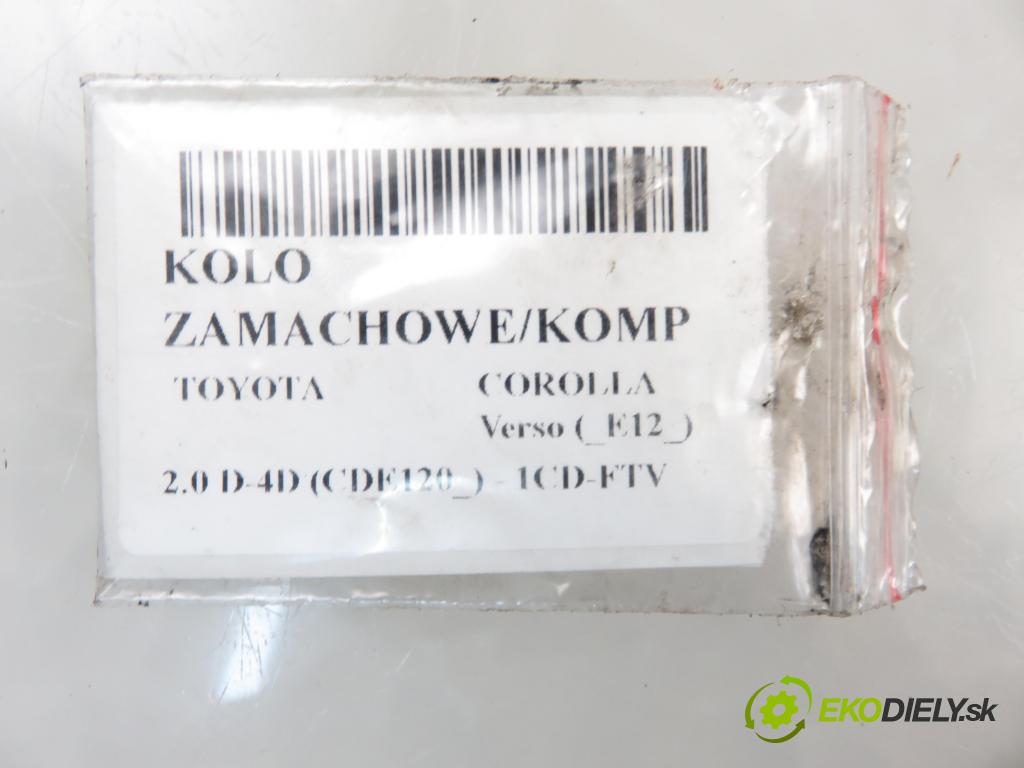TOYOTA COROLLA Verso (_E12_) MINIVAN 2003 66,00 2.0 D-4D (CDE120_) - 1CD-FTV 1995,00 Koleso zotrvačník 18593 ; 80018593