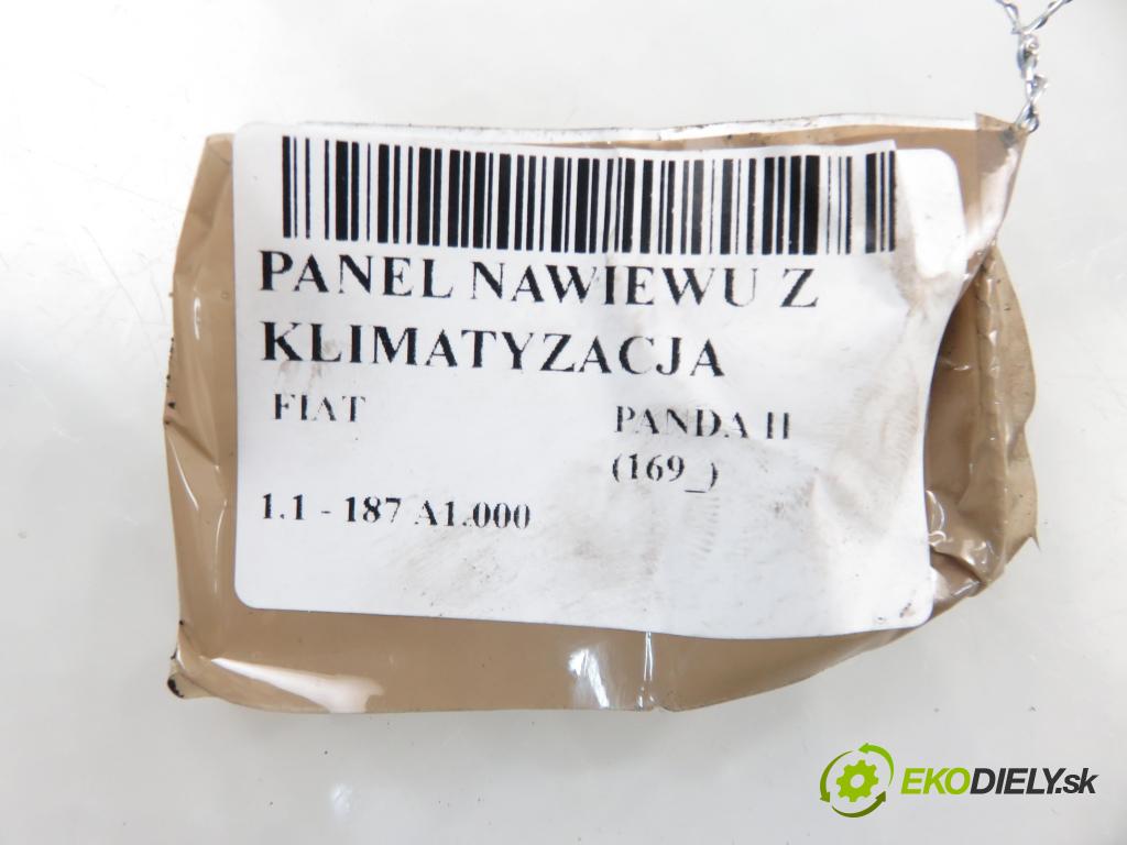FIAT PANDA (169_) HB 2010 40,00 1.1 54 - 187 A1.000 1108,00 Panel kúrenia KLIMATIZACE: 5H0140100