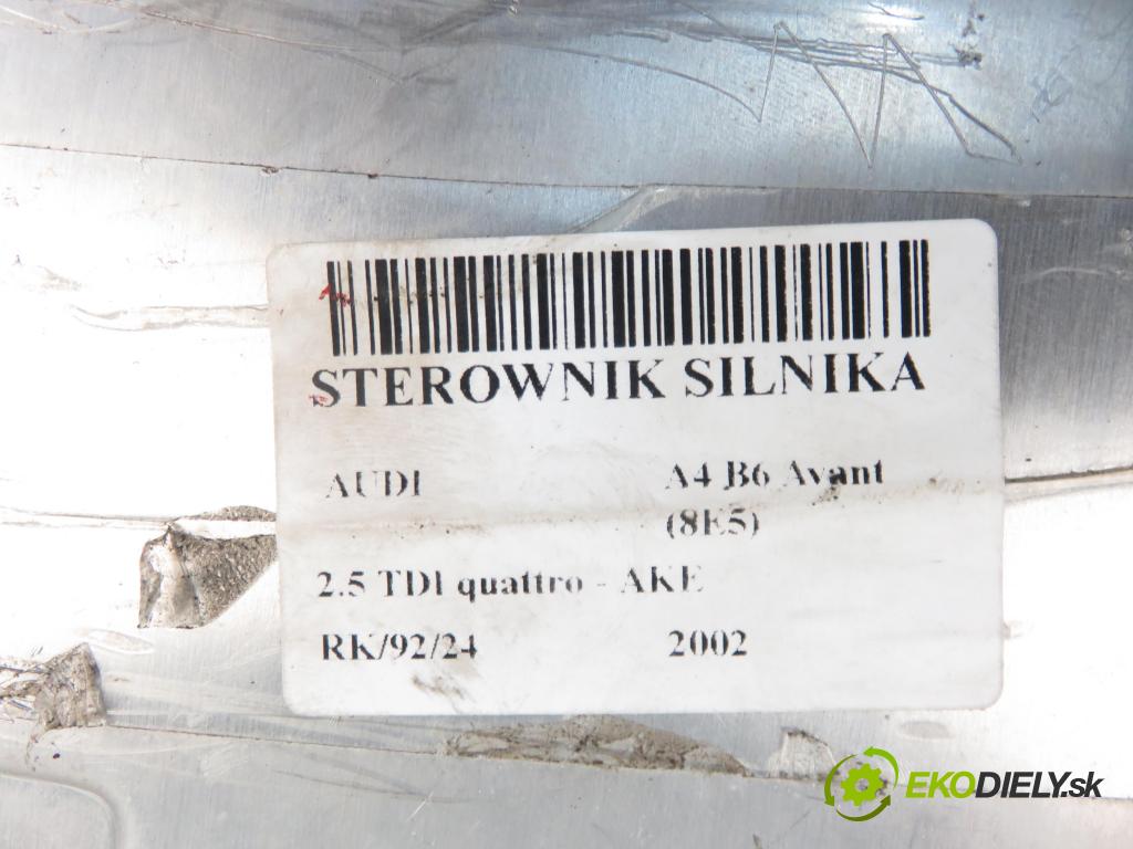 AUDI A4 Avant (8E5, B6) KOMBI 2002 132,00 2.5 TDI quattro - AKE 2496,00 řídící jednotka motora 8E0907401C ; 0281010493