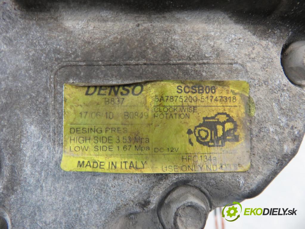 FIAT PANDA (169_) HB 2010 40,00 1.1 54 - 187 A1.000 1108,00 KOMPRESOR: klimatizace 5A787520051747318 (Kompresory)