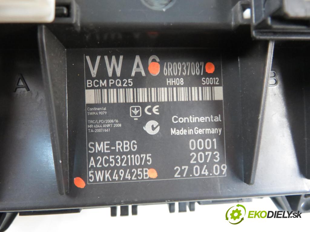 SEAT IBIZA IV (6J5, 6P1) HB 2009 77,00 1.6 - BTS 1598,00 MODUL komfortu 5WK49425B ; 6r0937087 ; a2c53211075