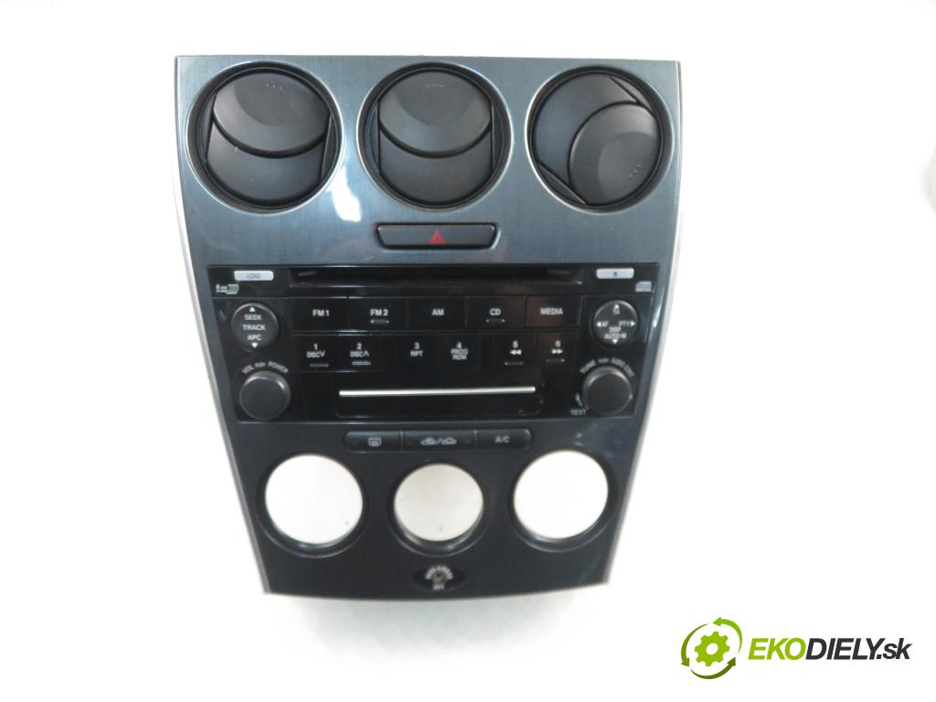 MAZDA 6 Hatchback (GG) LIFTBACK 2006 108,00 2.0 147 - LFF7 1999,00 RADIO CD CQEM45701A