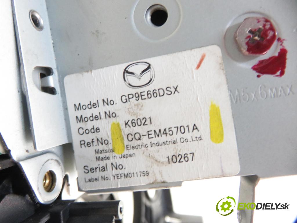 MAZDA 6 Hatchback (GG) LIFTBACK 2006 108,00 2.0 147 - LFF7 1999,00 RADIO CD CQEM45701A