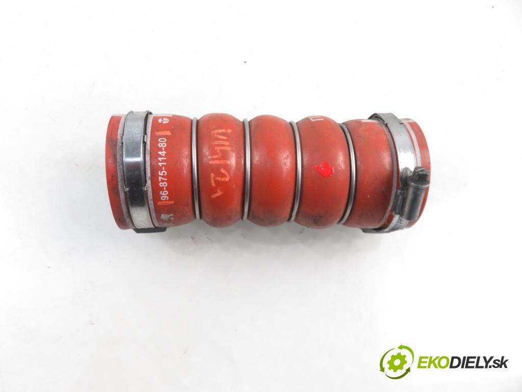 CITROEN C4 II (B7) HB 2014 115,00 1.6 THP 155 - 5FV (EP6CDT) 1598,00 Rúra intercoolera turba 9687511480