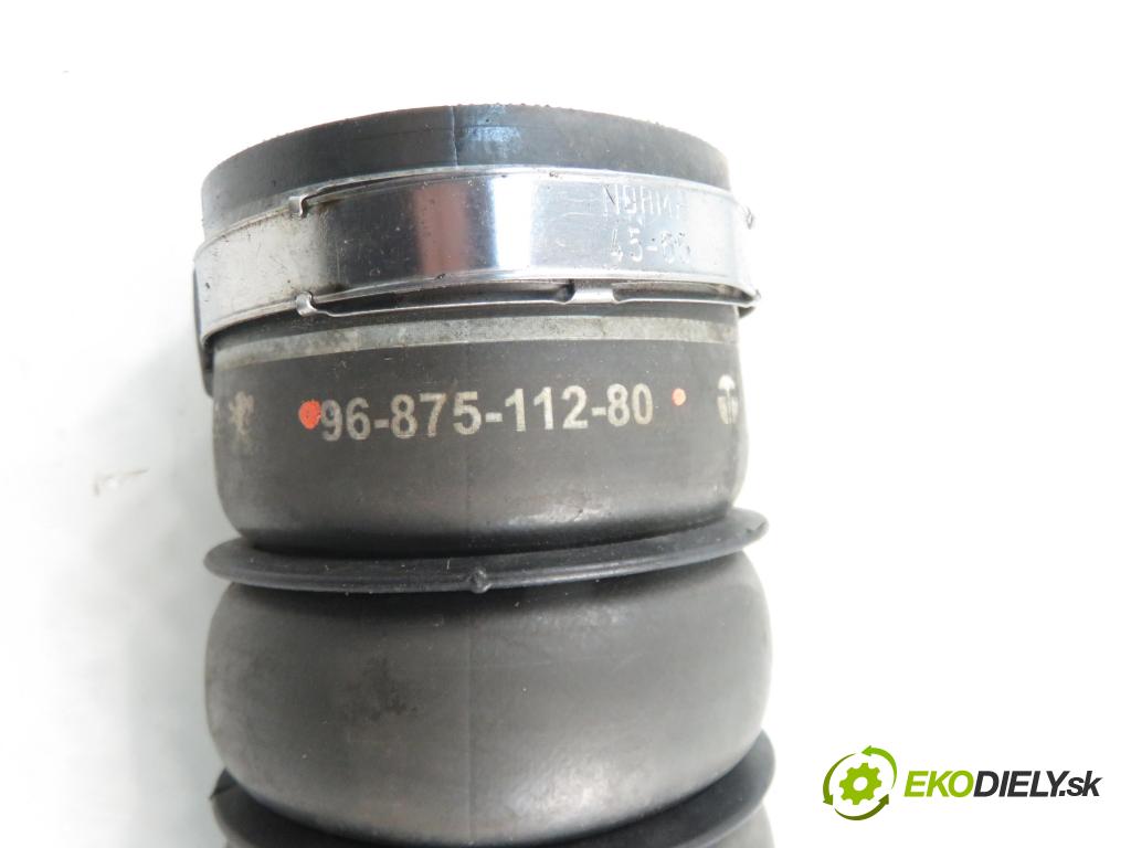 CITROEN C4 II (B7) HB 2014 115,00 1.6 THP 155 - 5FV (EP6CDT) 1598,00 Rúra intercoolera turba 9687511280