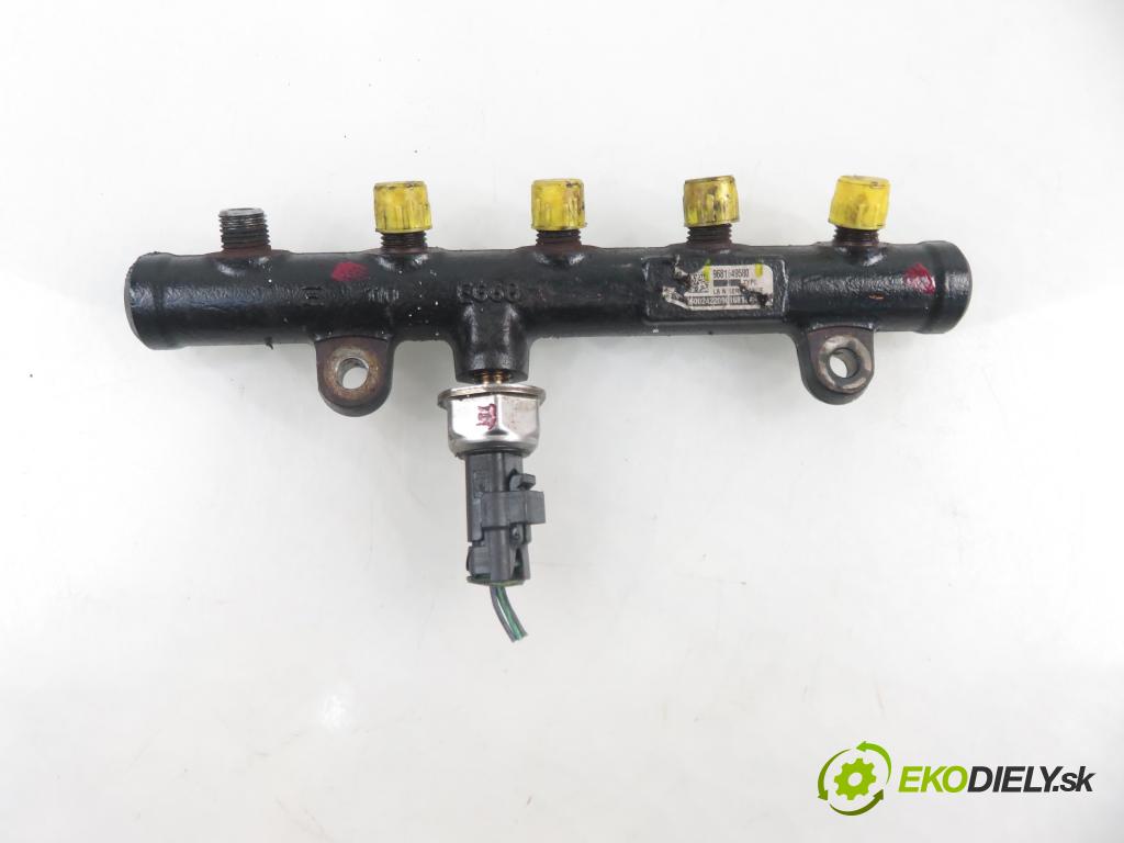 FORD S-MAX (WA6) MINIVAN 2008 103,00 2.0 TDCi - QXWA 1997,00 Lišta vstrekovacia 9681649580 ; 55PP0603 (Vstrekovacie lišty)