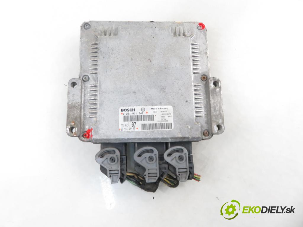 PEUGEOT EXPERT (224) FURGON 2006 69,00 2.0 HDi - RHX (DW10BTED) 1997,00 řídící jednotka motora 0281011342 ; 9659440280