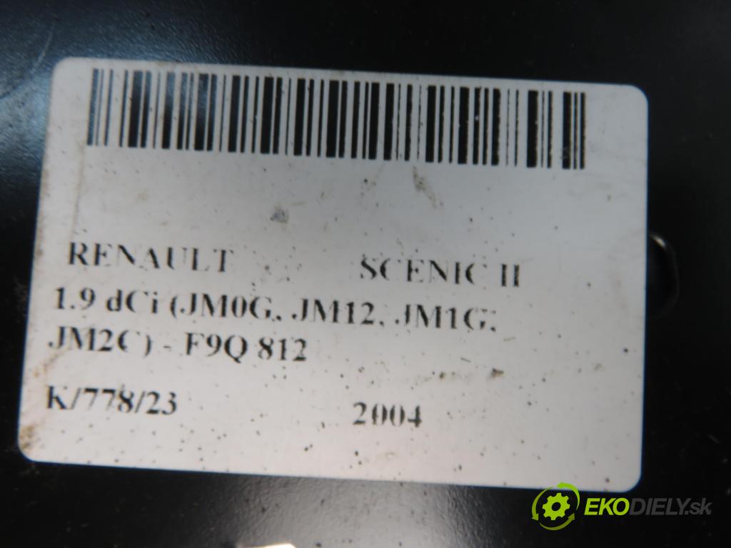 RENAULT SCENIC II (JM0/1_) VAN 2004 88,00 1.9 dCi 120 - F9Q 812 1870,00 čítač navigácie  (Ostatné)