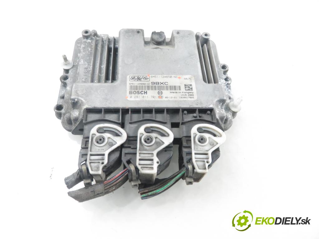 FORD FOCUS II Turnier (DA_, FFS, DS) KOMBI 2007 66,00 1.6 TDCI 90 1560,00 Riadiaca jednotka Motor 6M5112A650NC ; 0281011701