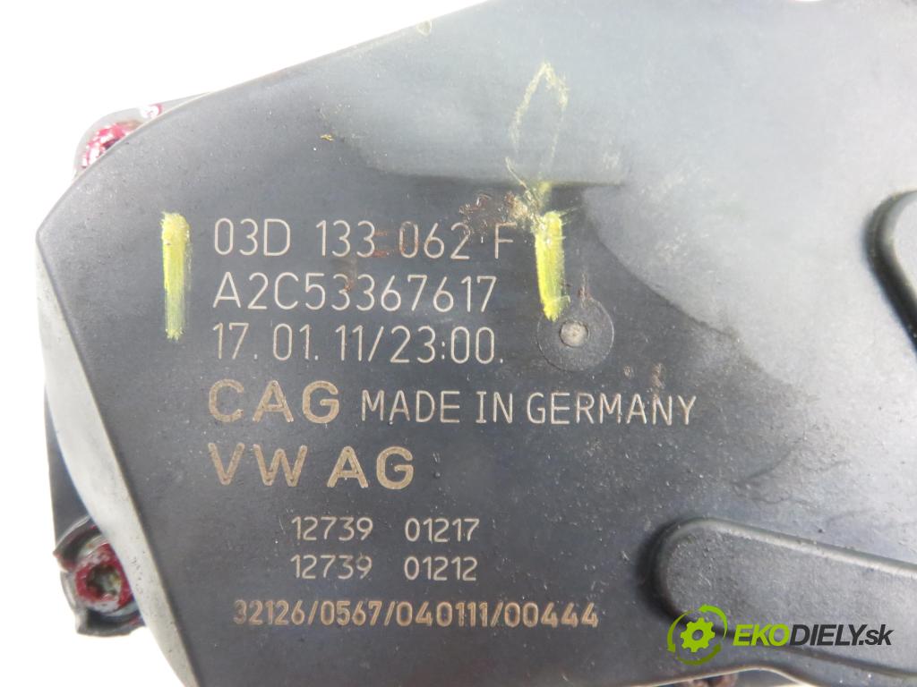 SEAT IBIZA IV (6J5, 6P1) HB 2010 44,00 1.2 - CGPB 1198,00 Škrtiaca klapka 03D133062F ; A2C53367617 (Škrtiace klapky)