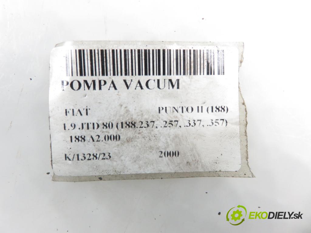 FIAT PUNTO (188_) HB 2000 59,00 1.9 JTD 80 - 188 A2.000 1910,00 pumpa vakuová 46771105