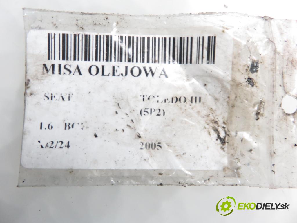 SEAT TOLEDO III (5P2) MINIVAN 2005 75,00 1.6 - BGU 1595,00 Vaňa olejová 06A103603R (Olejové vane)