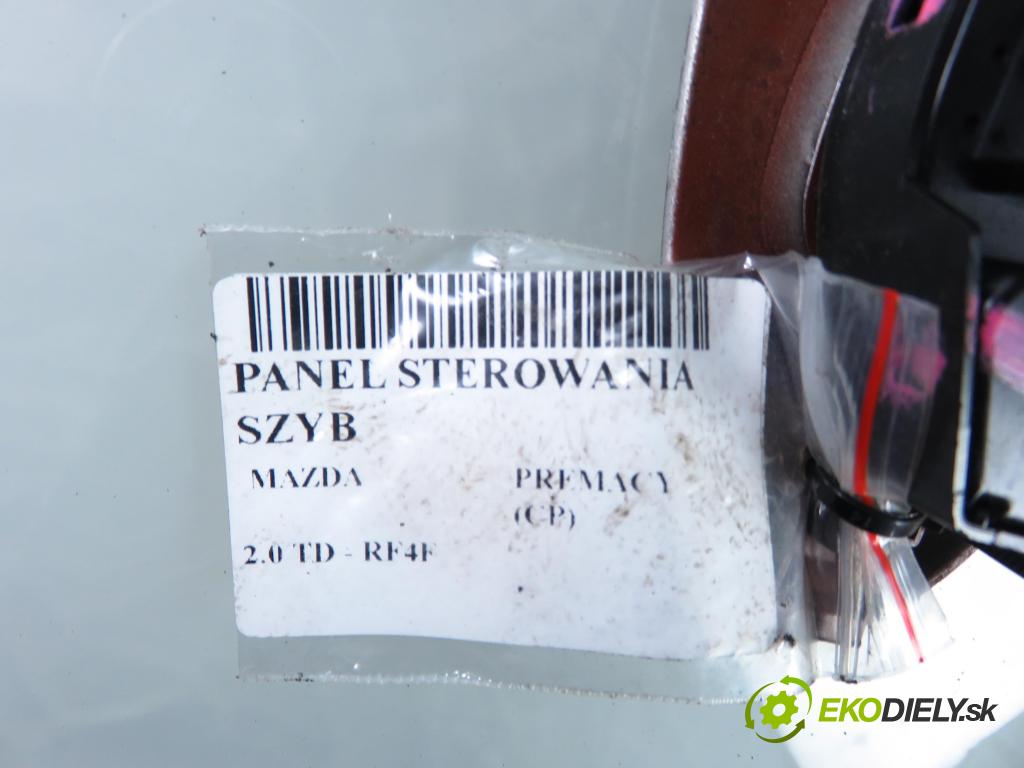 MAZDA PREMACY (CP) MINIVAN 2005 74,00 2.0 TD 101 - RF4F 1998,00 Panel ovládaní oken CB0866350A