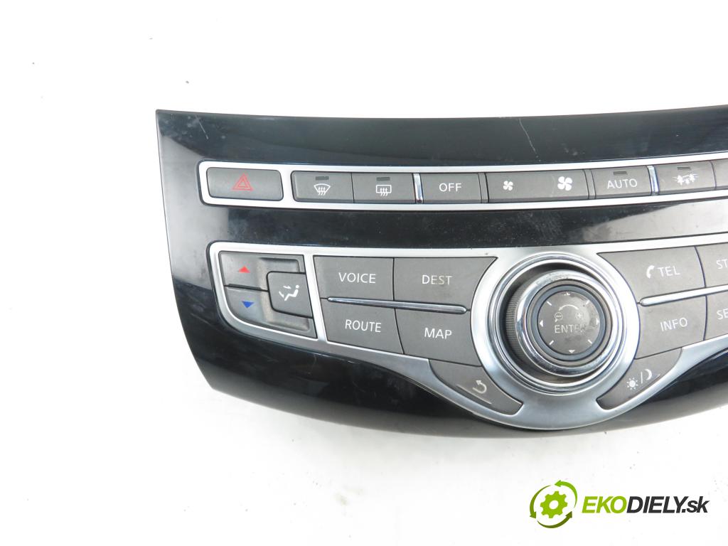 INFINITI M (Y51) SEDAN 2010 175,00 3.0d V6 238 - V9X 2993,00 Panel kúrenia KLIMATRONIK 283951MK3B ; 283951mk3b