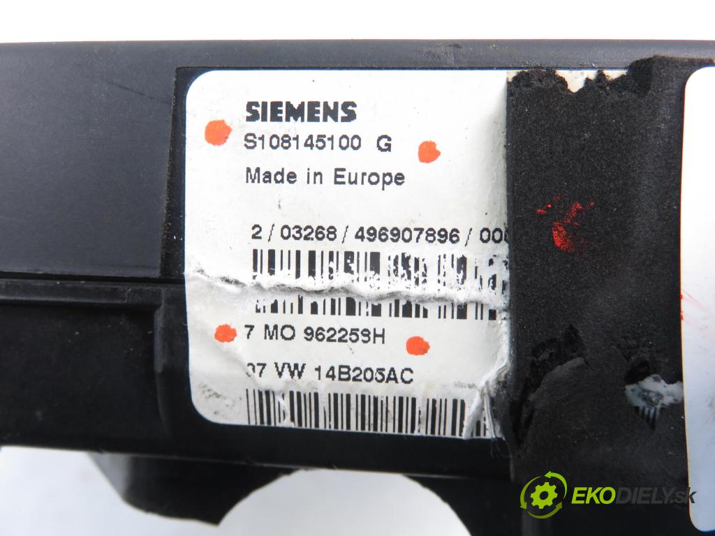 FORD GALAXY (WGR) VAN 2000 107,00 2.3 16V DOHC 146 - E5SA 2295,00 MODUL komfortu S108145100G ; 7m0962258h