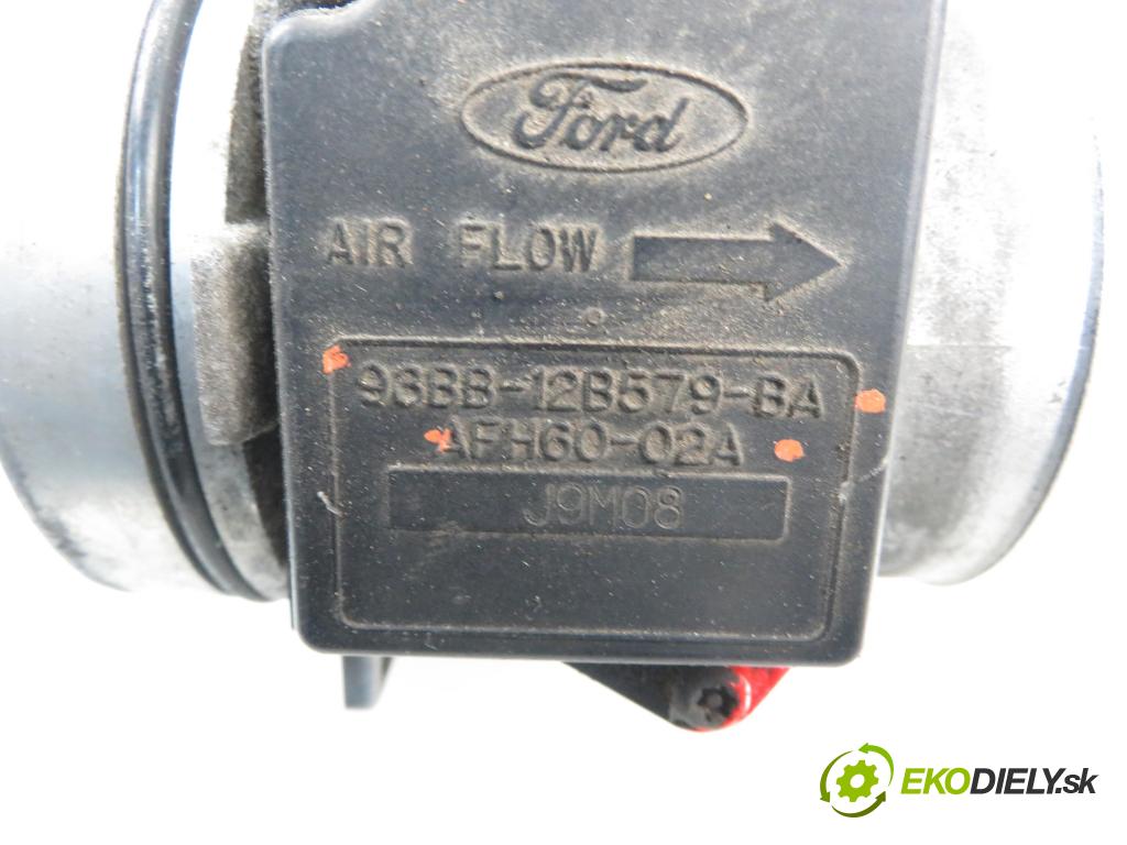 FORD GALAXY (WGR) VAN 2000 107,00 2.3 16V DOHC 146 - E5SA 2295,00 váha vzduchu vzduchu 93BB12B579BA ; AFH6002A