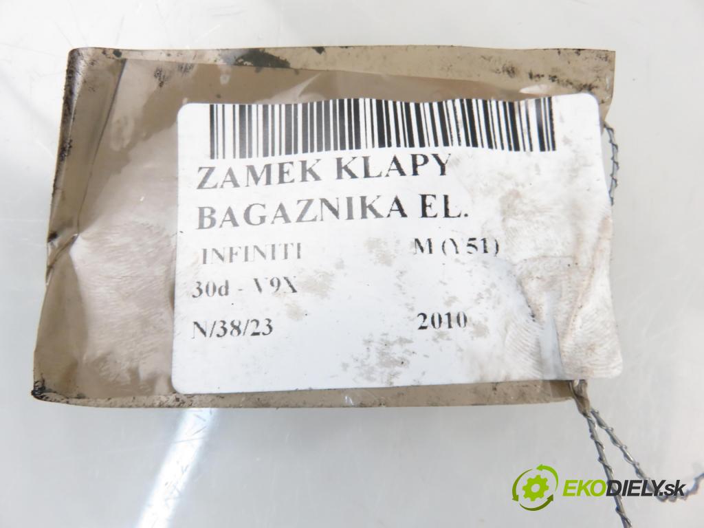 INFINITI M (Y51) SEDAN 2010 175,00 3.0d V6 238 - V9X 2993,00 zámok dveří kufr EL.