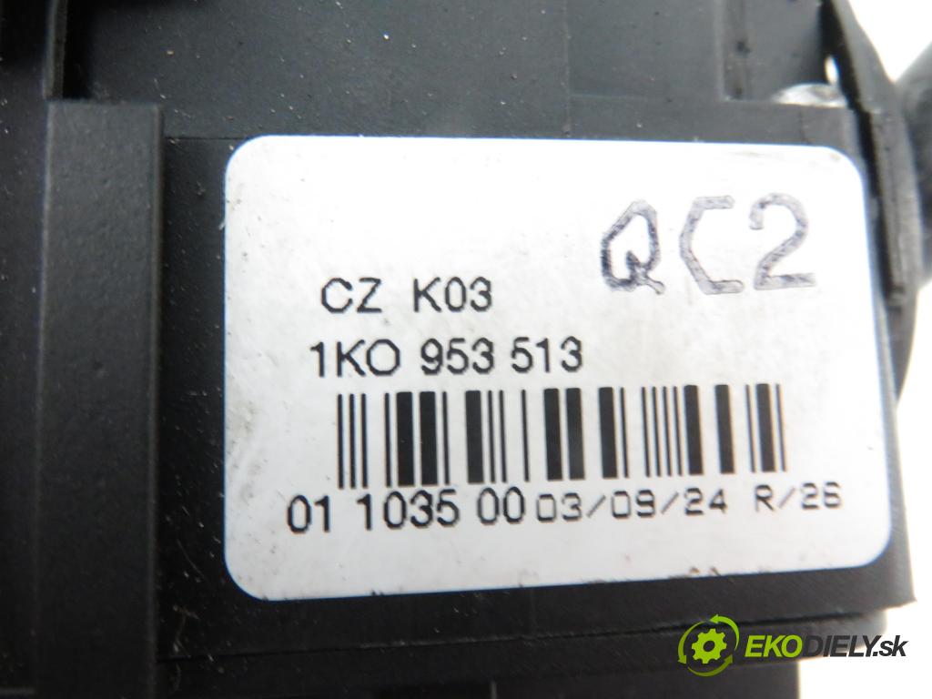 VW GOLF V (1K1) HB 2003 77,00 1.9 TDI PD 105 - BKC 1896,00 páčka/prepínač 1K0953503E ; 1K0959653 ; 1K0953549