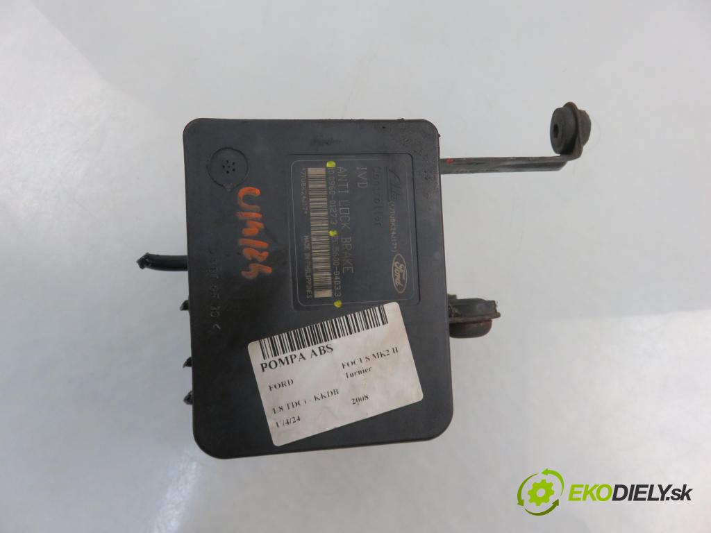FORD FOCUS II Turnier (DA_, FFS, DS) KOMBI 2008 85,00 1.8 TDCi - KKDB 1753,00 Pumpa ABS 10096001723 ; 28560004033 ; 8M512C405AA (Pumpy ABS)