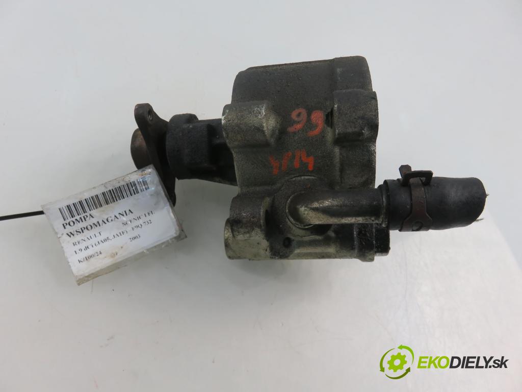 RENAULT SCENIC I (JA0/1_) HB 2003 75,00 1.9 dCi 102 - F9Q 732 1870,00 Pumpa servočerpadlo 7700417308 ; 7700415198 (Servočerpadlá, pumpy riadenia)