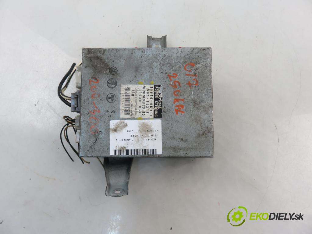 TOYOTA YARIS (_P1_) HB 2002 50,00 1.0 VVT- i 68 - 1SZ-FE 998,00 Riadiaca jednotka servočerpadlo 896500D011 ; 1129000340 (Riadiace jednotky)