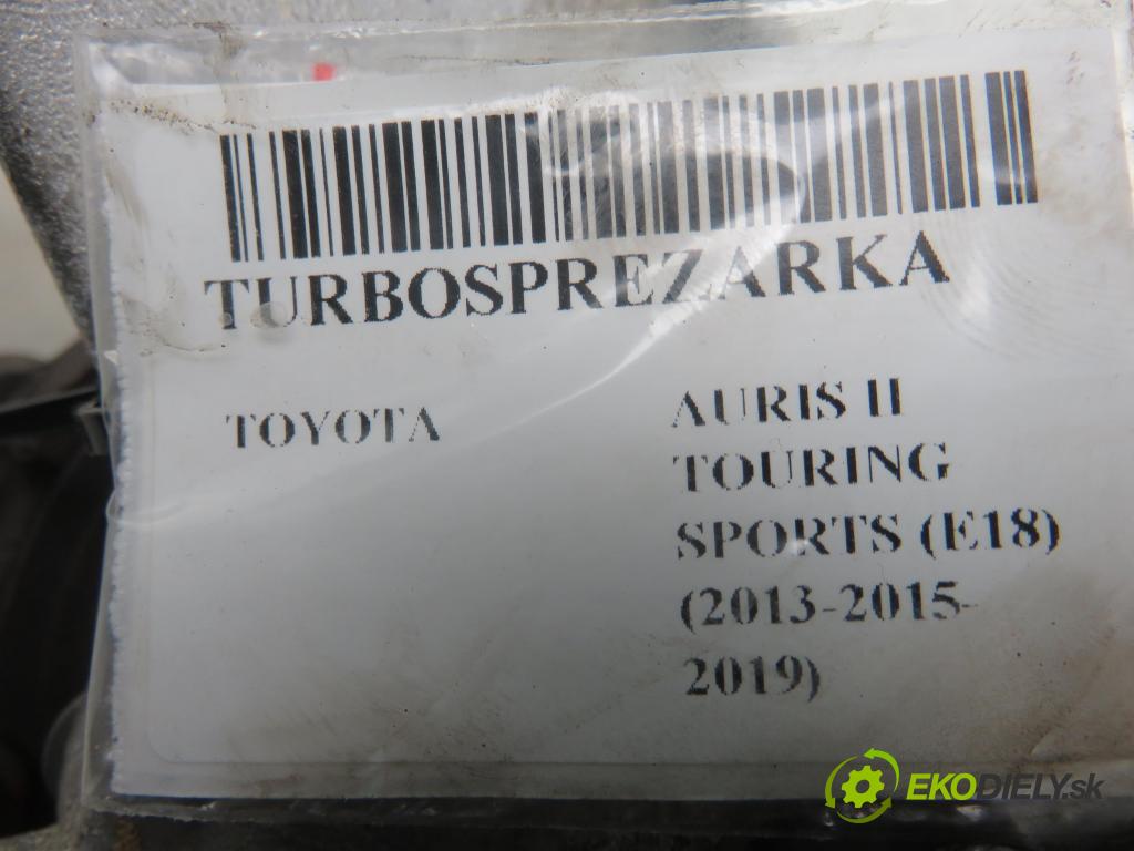 TOYOTA AURIS TOURING SPORTS (_E18_) KOMBI 2014 66,00 1.4 D-4D (NDE180_) - 1ND-TV 1364,00 Turbodúchadlo 172010N042 ; 7807080005 (Turbodúchadlá (kompletné))